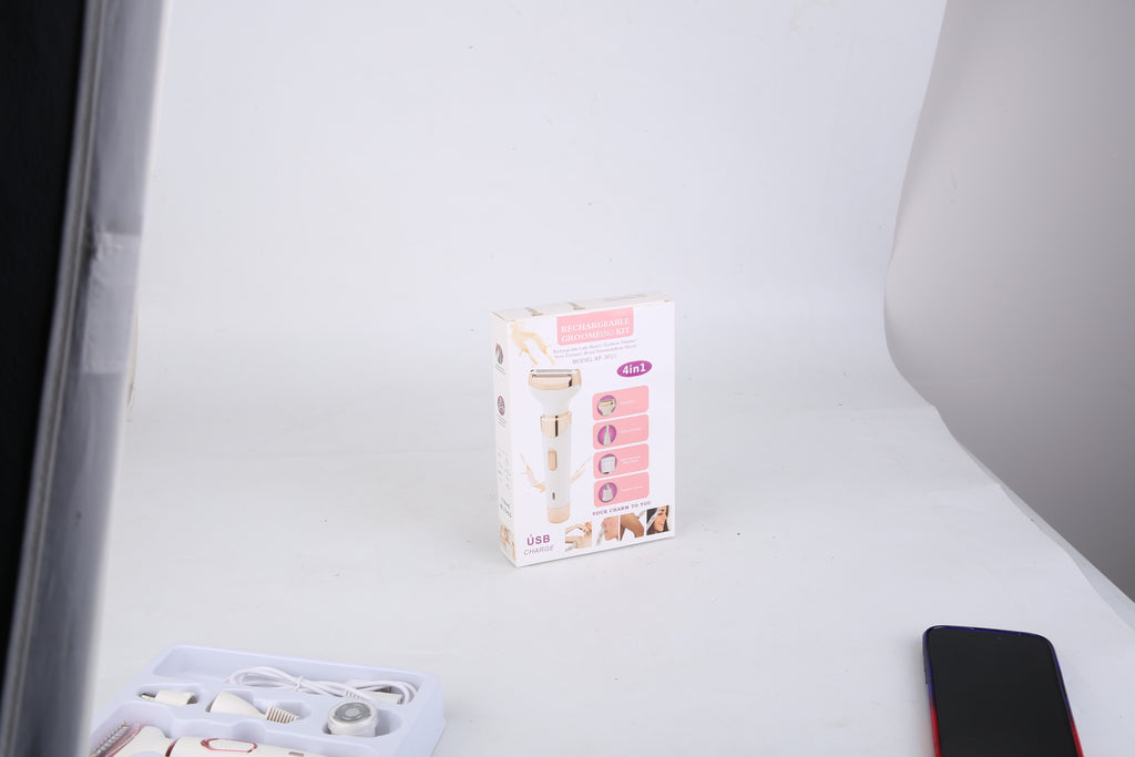 Depilador Elétrico para Mulheres / Kit De Higiene Recarregáveis Sobrancelha Nariz Pêlos Pêlos Pubianos Aparador De Biquíni Barbeador Facial